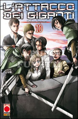 GENERATION MANGA #    10 - L'ATTACCO DEI GIGANTI 10 - 1A RISTAMPA